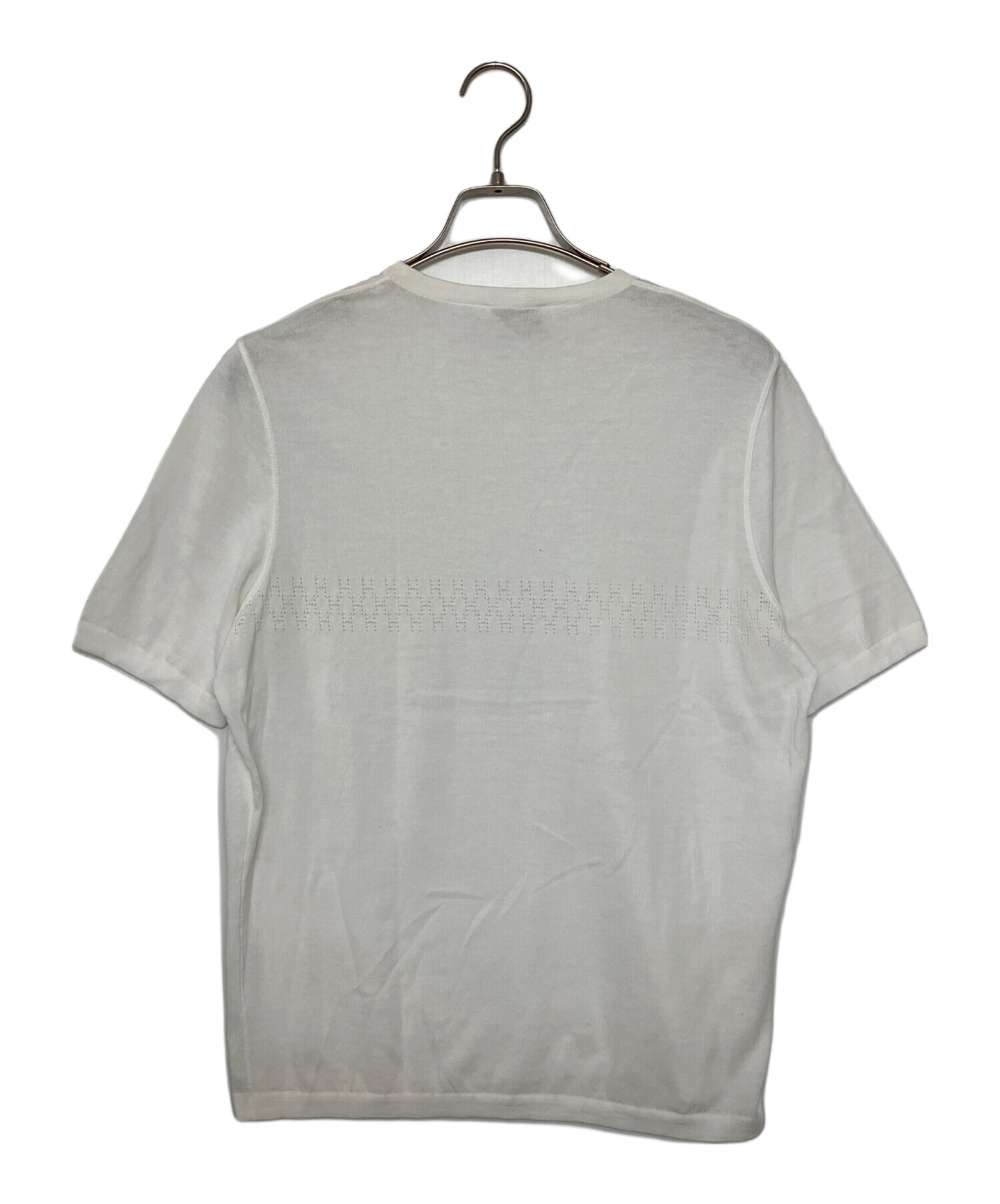 中古・古着通販】HERMES (エルメス) サマーニット ホワイト サイズ:XS