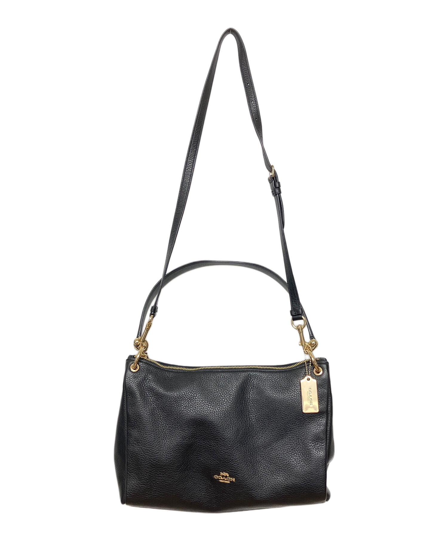 中古・古着通販】COACH (コーチ) 2WAYバッグ ブラック｜ブランド・古着