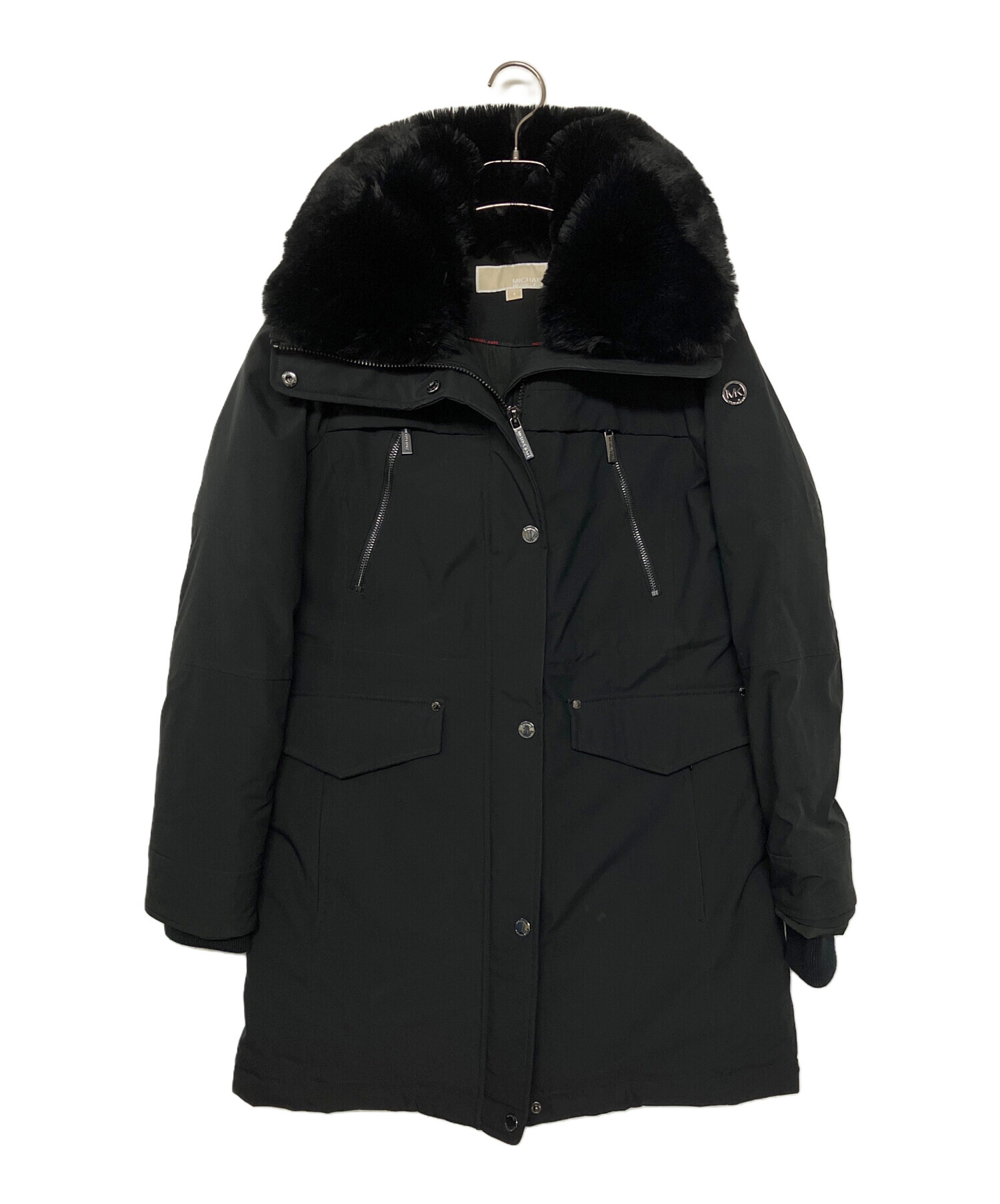 MICHAEL KORS ブラック ダウンジャケット 中古・古着通販】MICHAEL KORS (マイケル・コース) ダウンジャケット