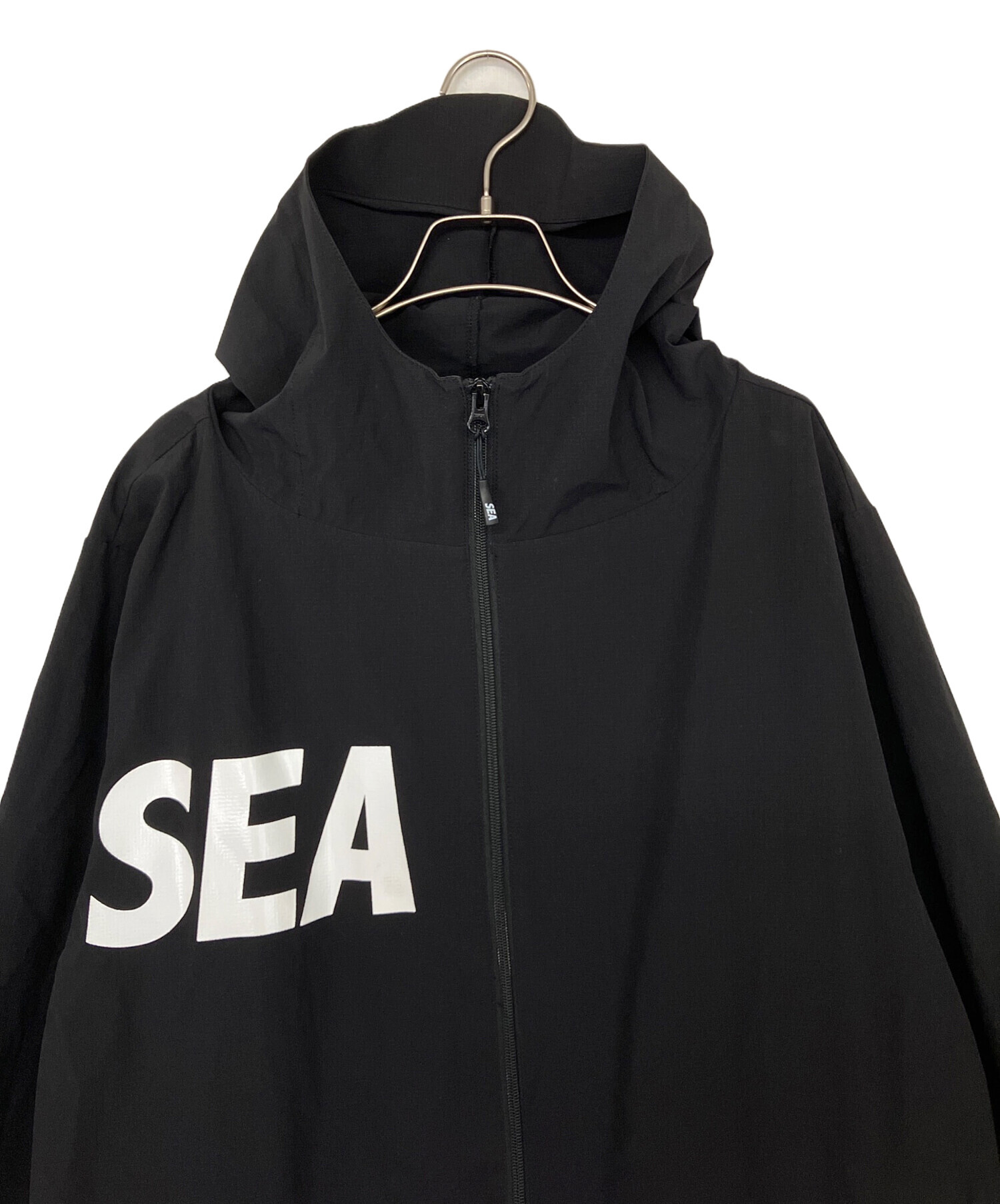 ✨大人気✨ WIND AND SEA ウィンダンシー黒 ダウンジャケット WIND AND SEA(ウィンダンシー) / ダウンジャケット/M/ナイロン | 古着