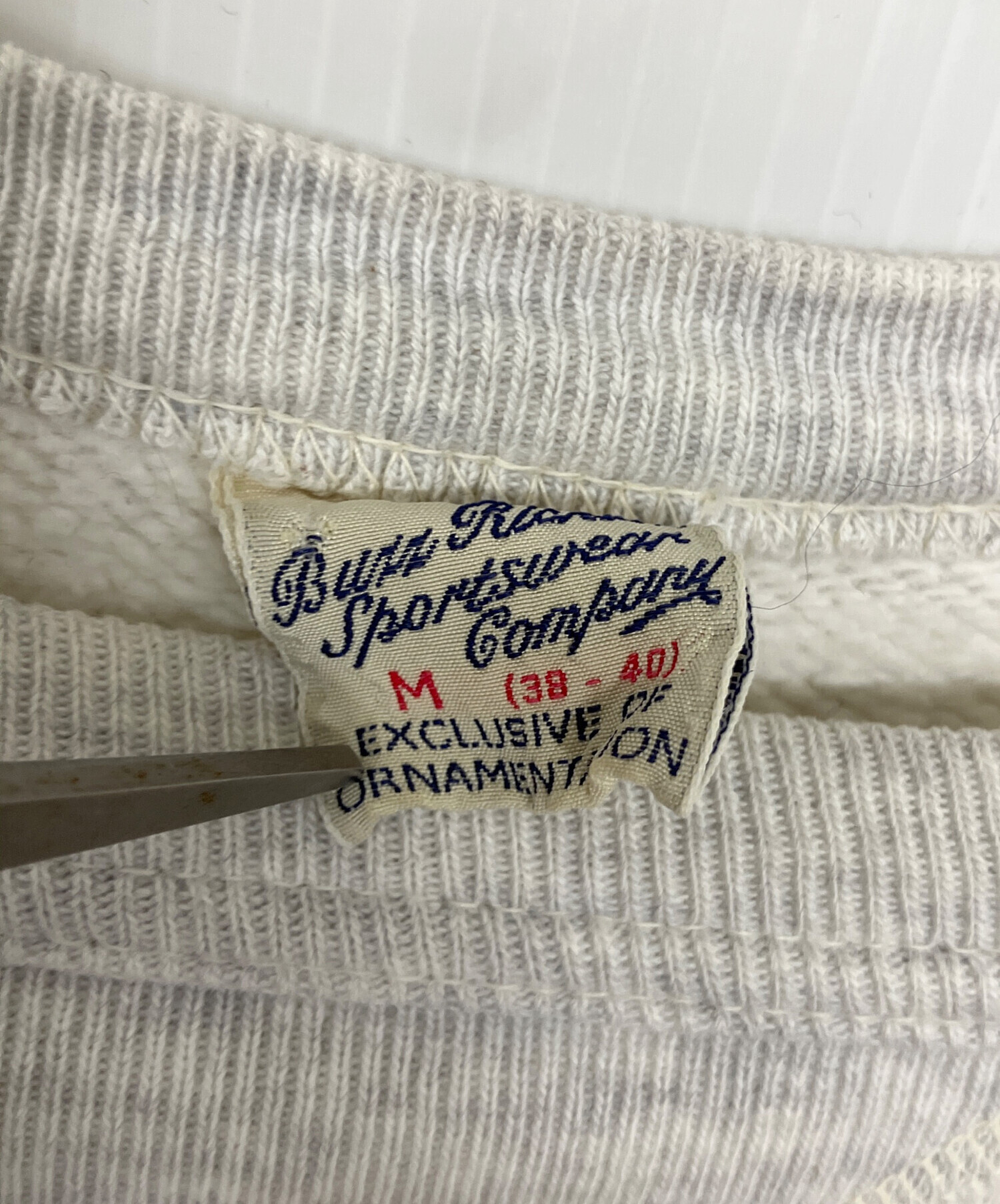 中古・古着通販】BUZZ RICKSON'S (バズリクソンズ) スウェット グレー