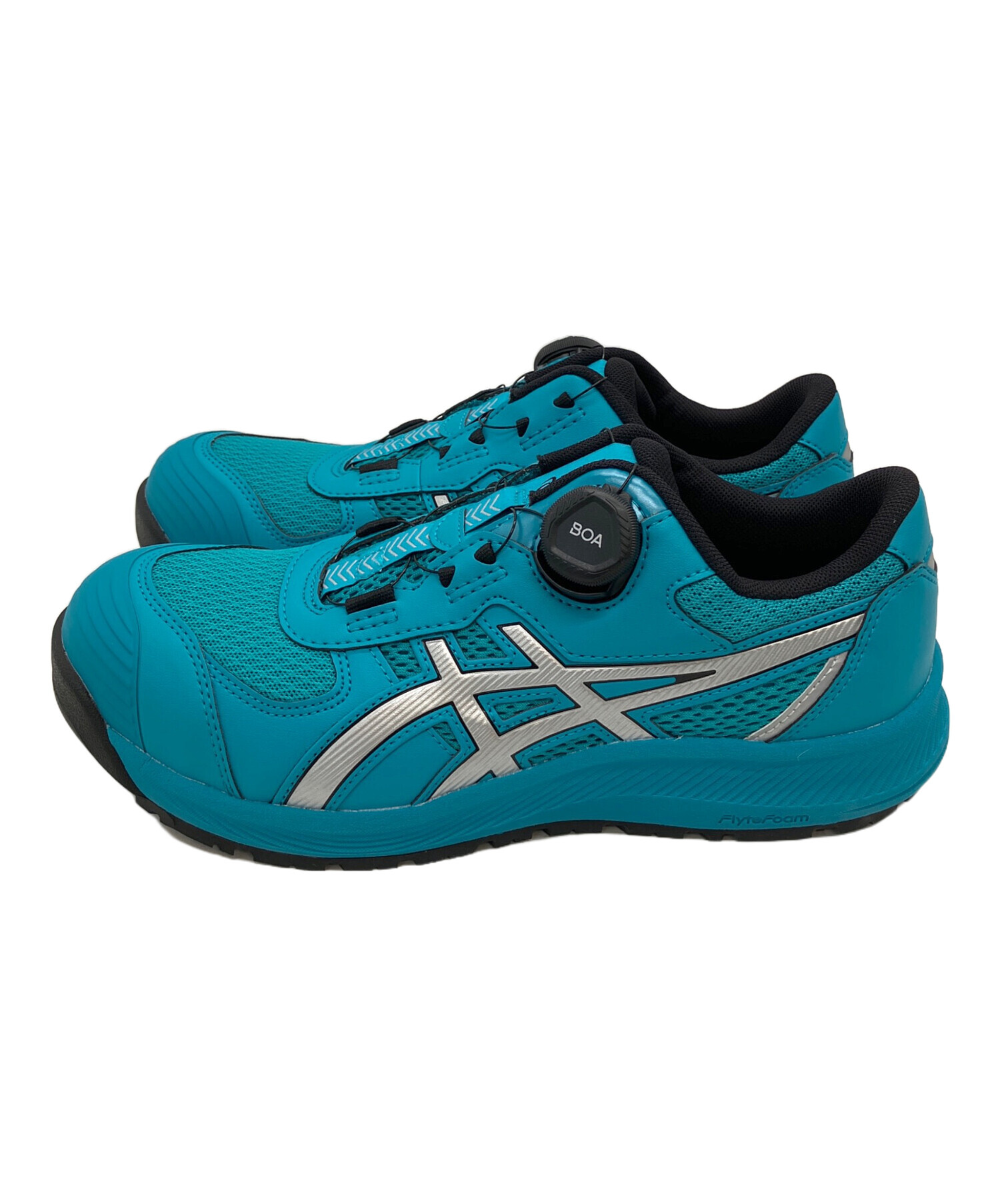 中古・古着通販】asics (アシックス) WINJOB 安全靴 スカイブルー