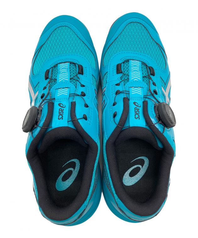 中古・古着通販】asics (アシックス) WINJOB 安全靴 スカイブルー