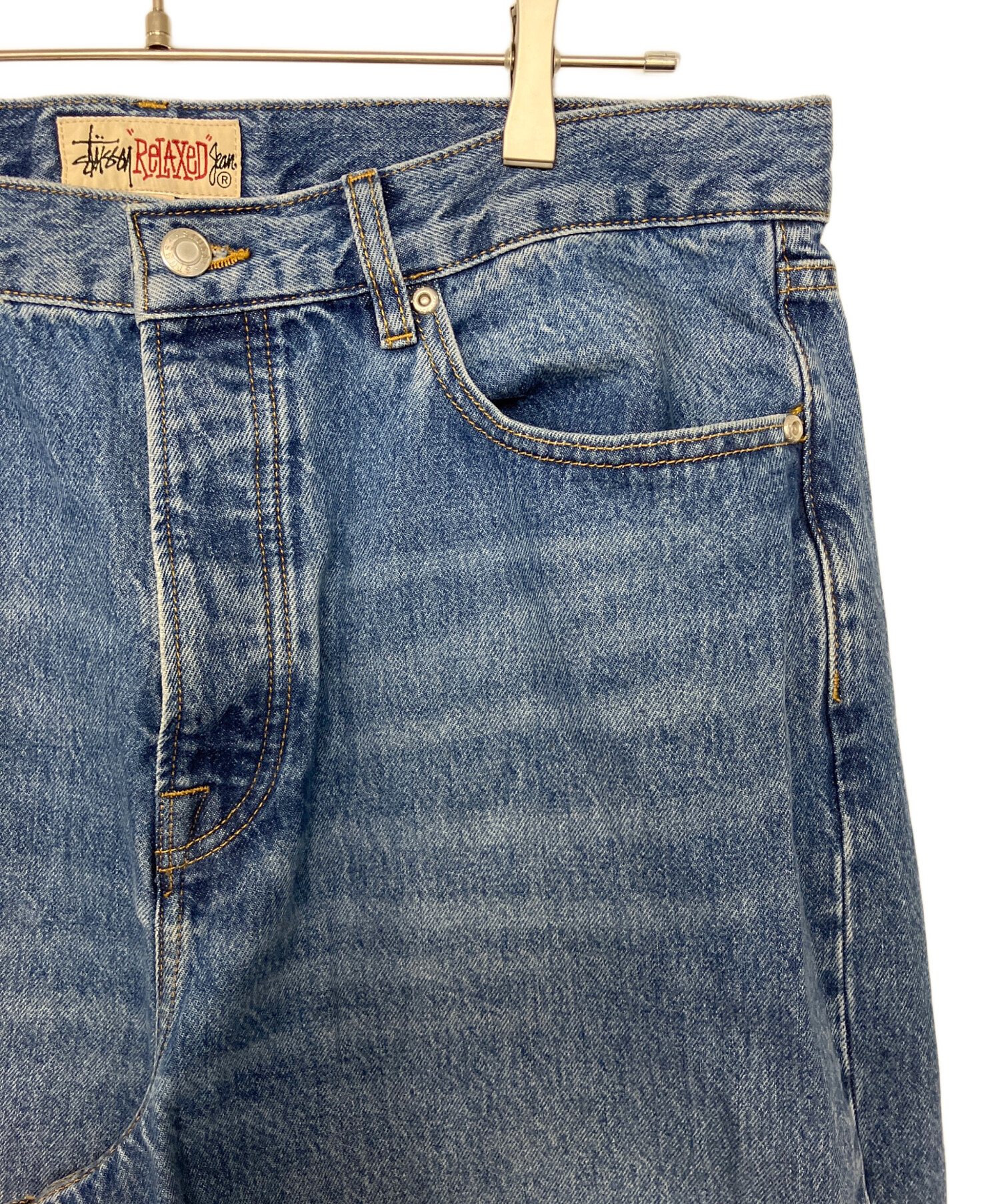 中古・古着通販】stussy (ステューシー) RELAXED JEAN DENIM