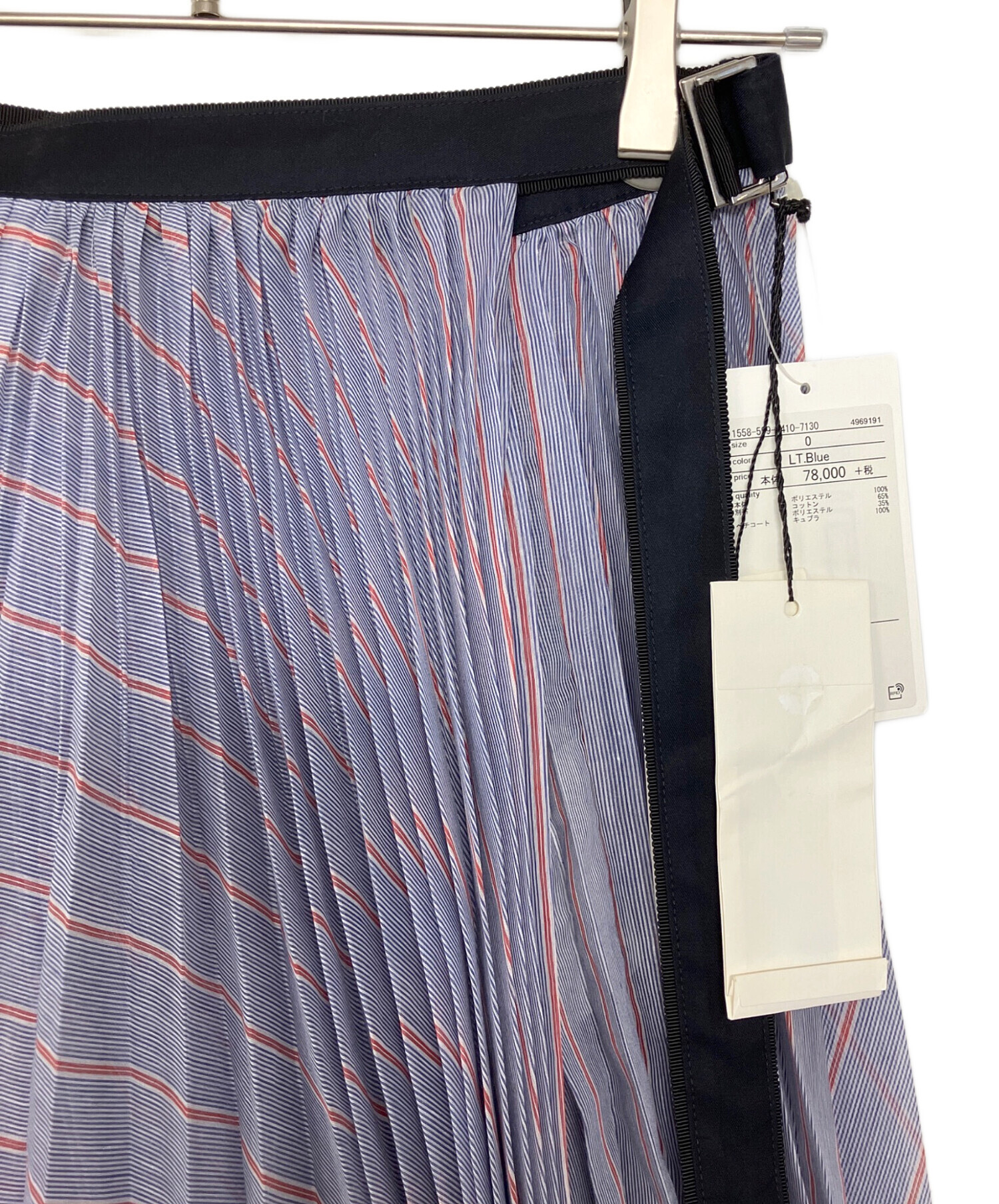 中古・古着通販】sacai (サカイ) 19-04489 プリーツスカート