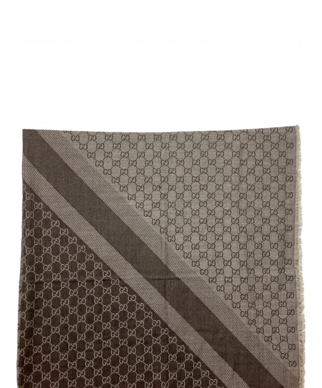 中古・古着通販】GUCCI (グッチ) マフラー ブラウン｜ブランド・古着