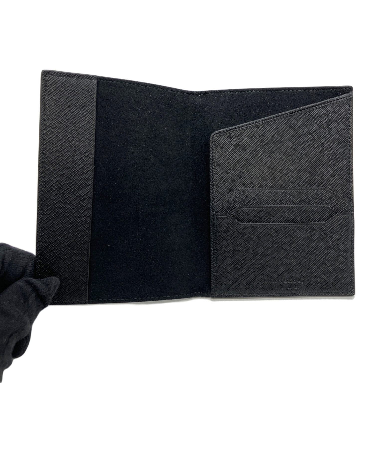 中古・古着通販】MONTBLANC (モンブラン) パスポートケース ブラック