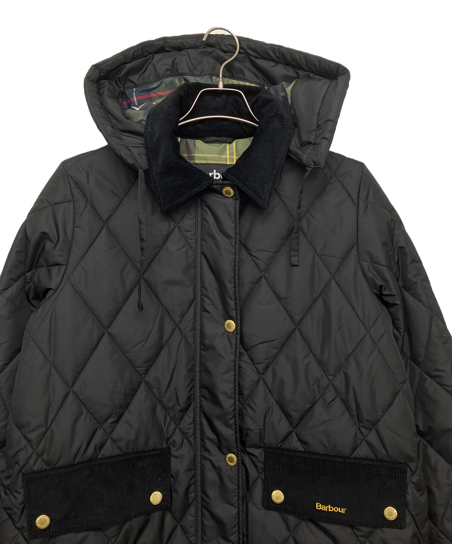 中古・古着通販】Barbour (バブアー) キルティングジャケット ブラック 