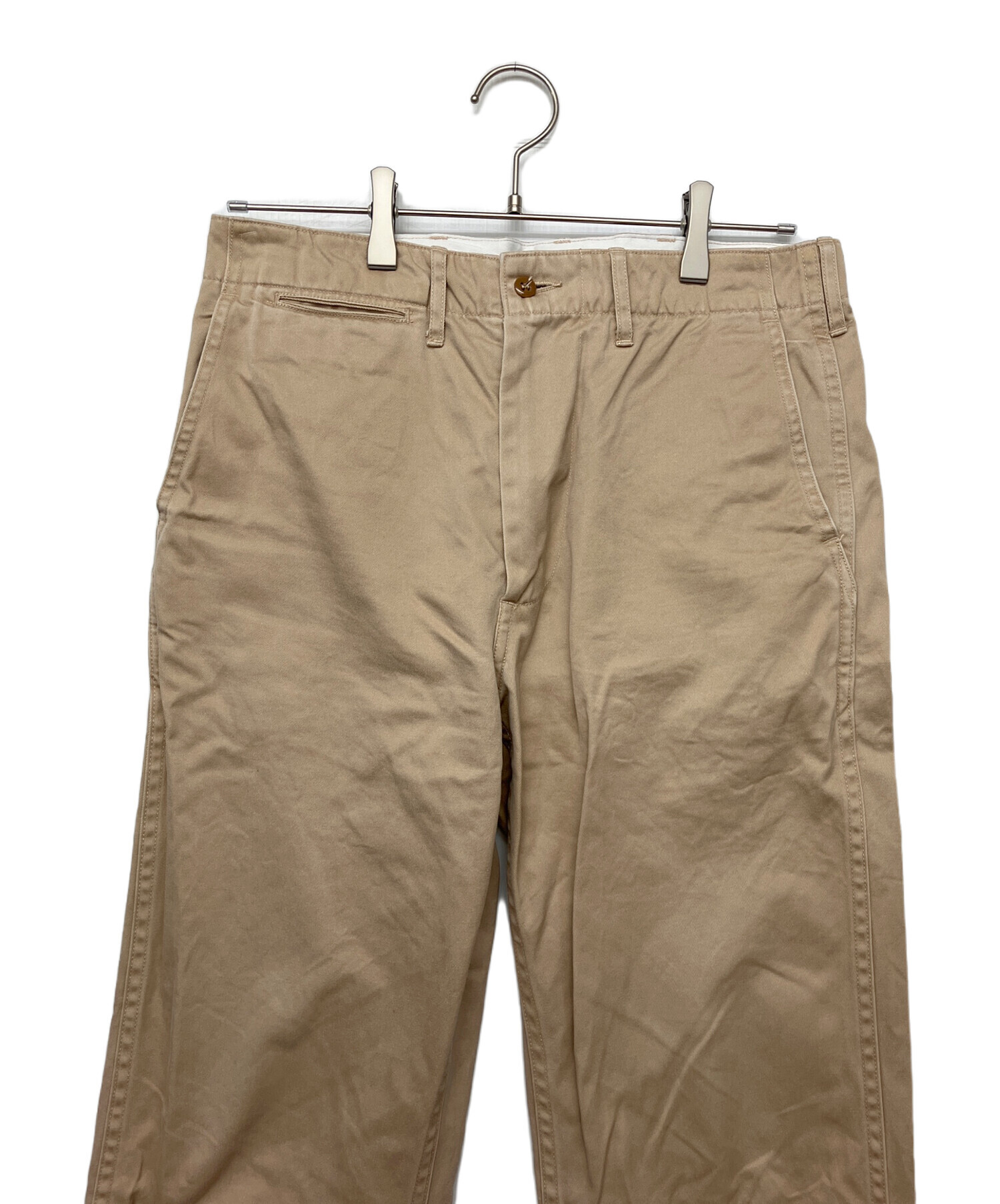 中古・古着通販】BUZZ RICKSON'S (バズリクソンズ) チノパン ベージュ