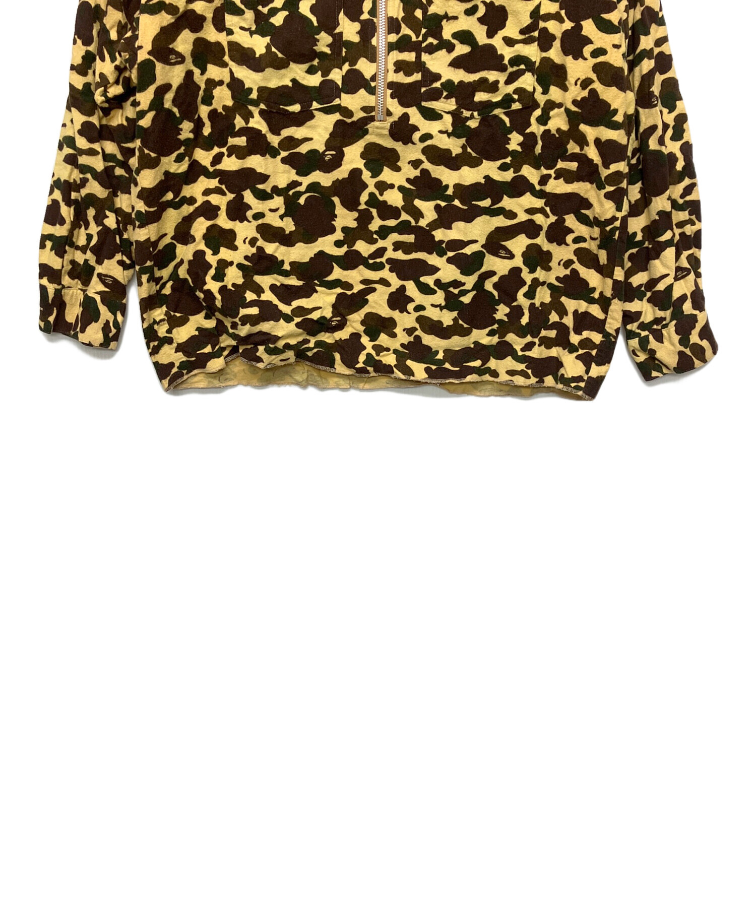 中古・古着通販】A BATHING APE (ア ベイシング エイプ) ハーフジップ