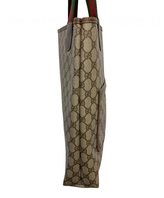 中古・古着通販】GUCCI (グッチ) OLD GUCCI トートバッグ ブラウン