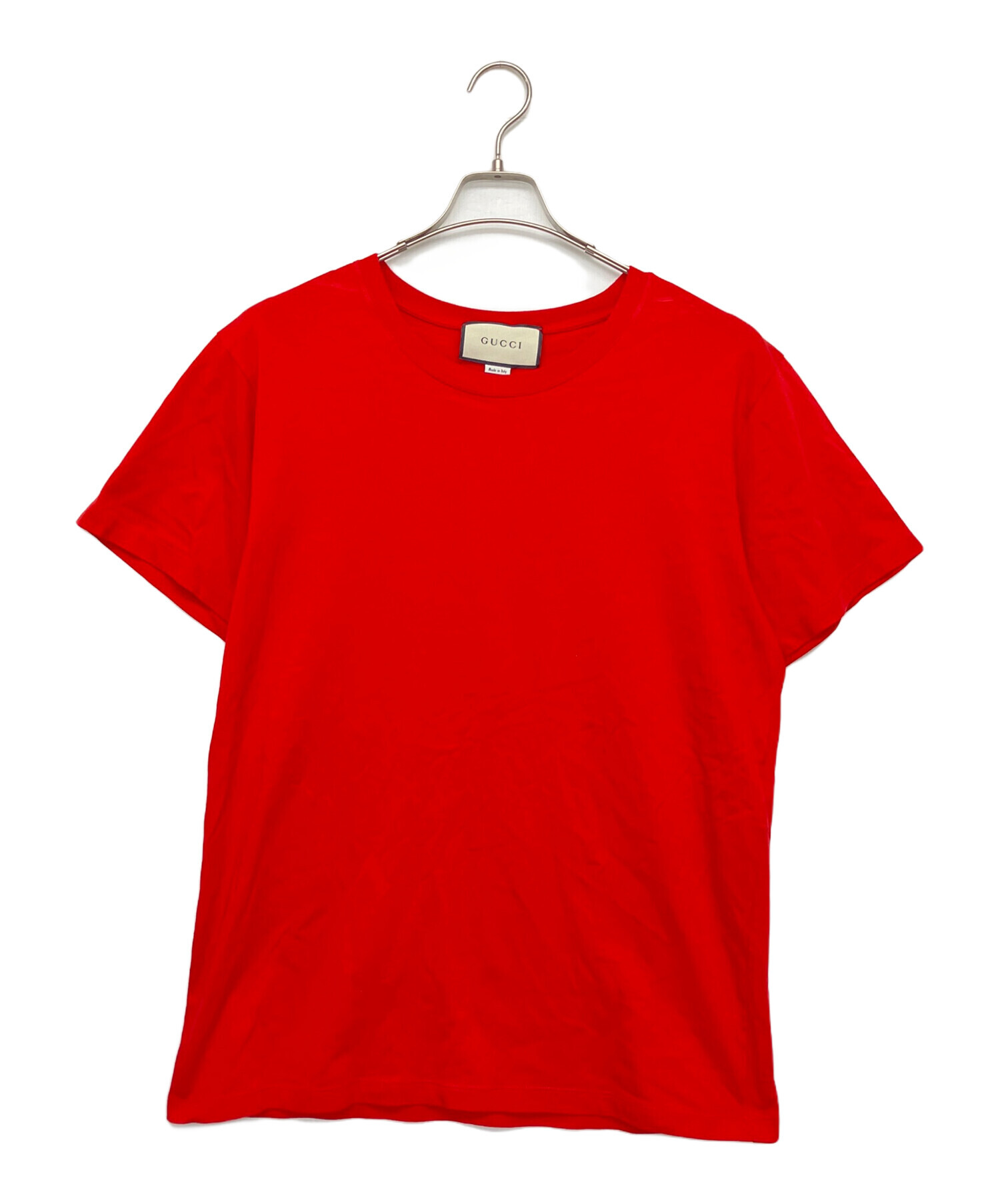 中古・古着通販】GUCCI (グッチ) 半袖カットソー レッド サイズ:M