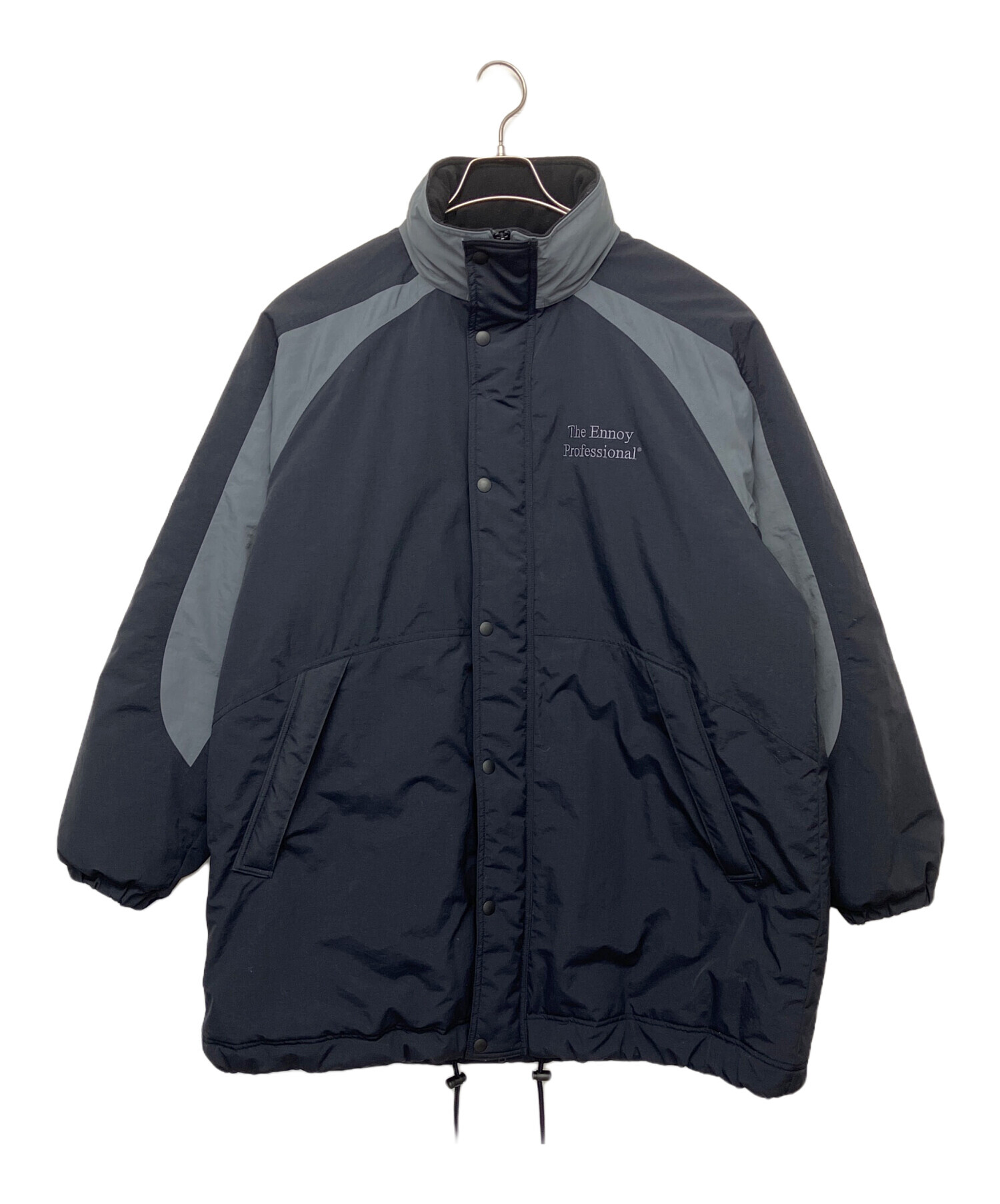 ennoy PADDED NYLON BENCH COAT Lサイズ 中古・古着通販】THE ENNOY PROFESSIONAL (ザ エンノイ