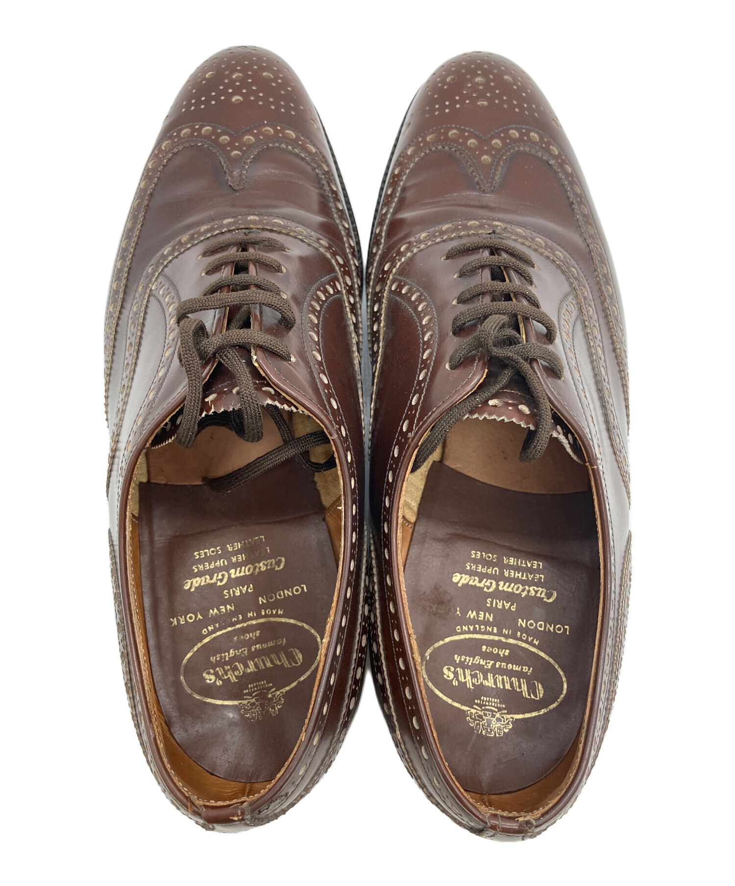 中古・古着通販】CHURCH'S (チャーチ) ドレスシューズ ブラウン サイズ