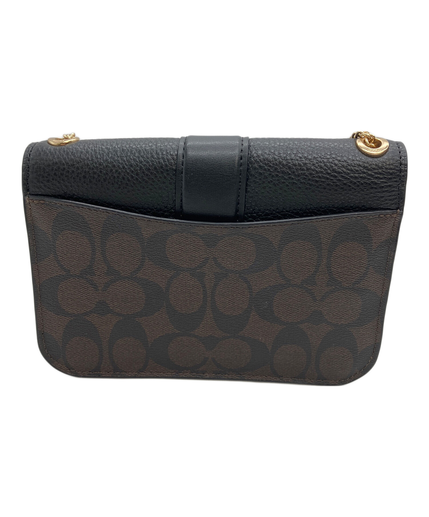 中古・古着通販】COACH (コーチ) チェーンウォレット ブラウン
