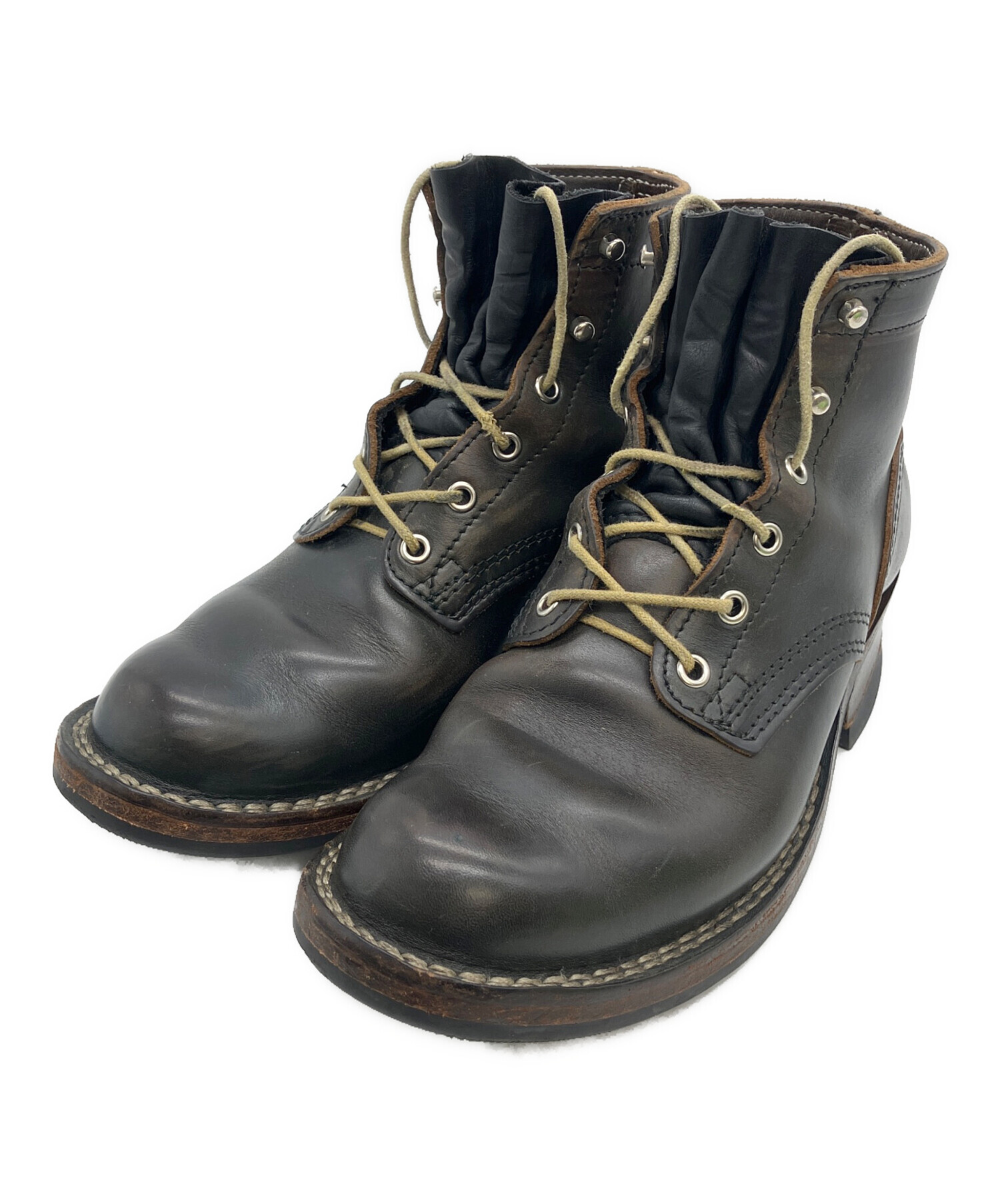 中古・古着通販】NICKS (ニックスブーツ) Roberts ブーツ ブラウン 