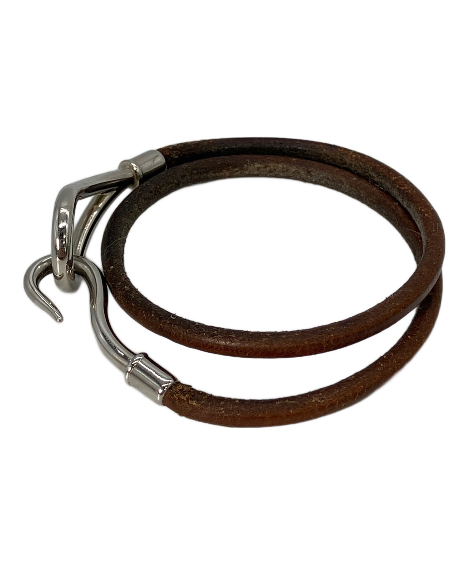 中古・古着通販】HERMES (エルメス) ジャンボブレス ブラウン
