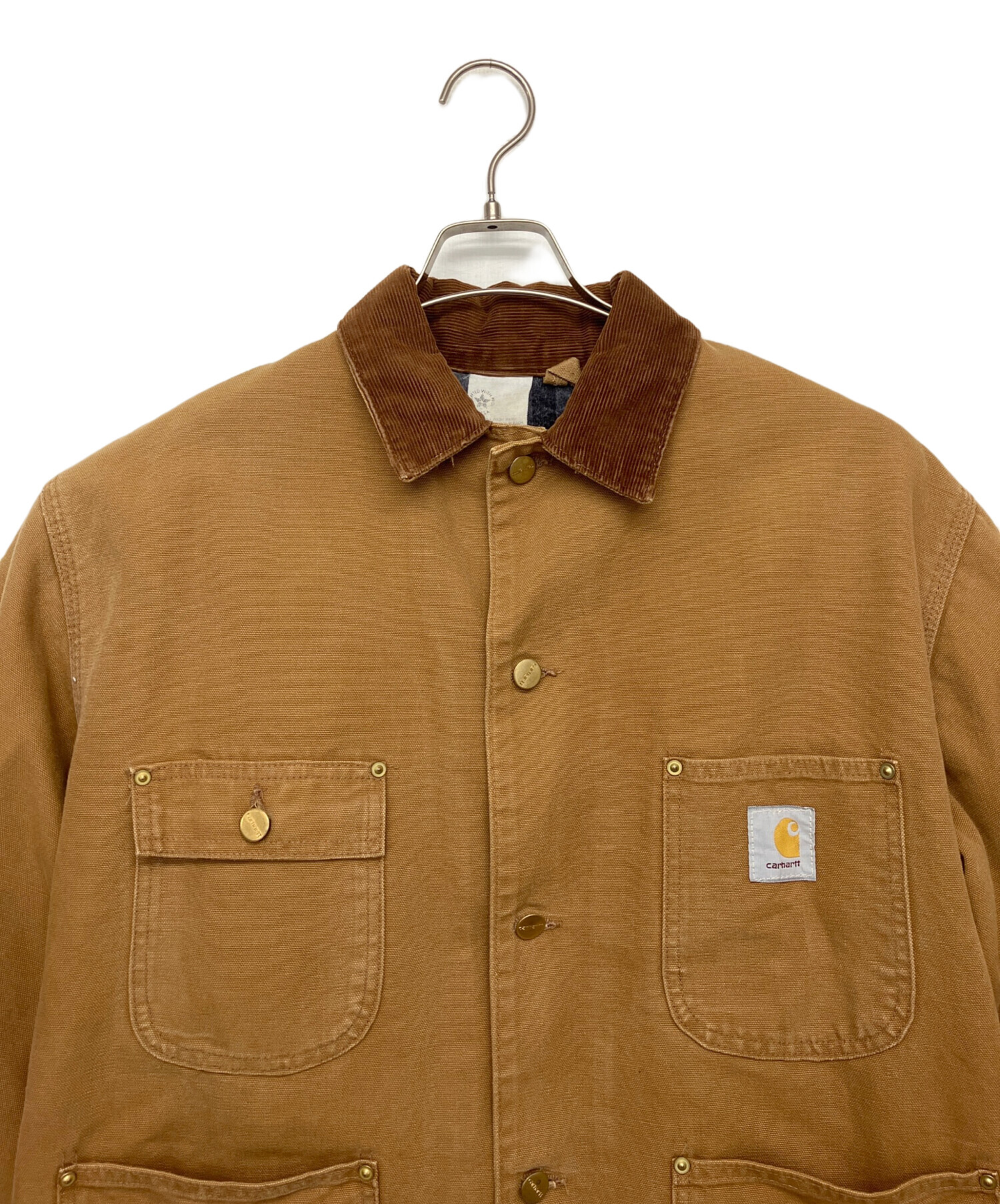 中古・古着通販】CarHartt (カーハート) 星タグ チョアコート ブラウン
