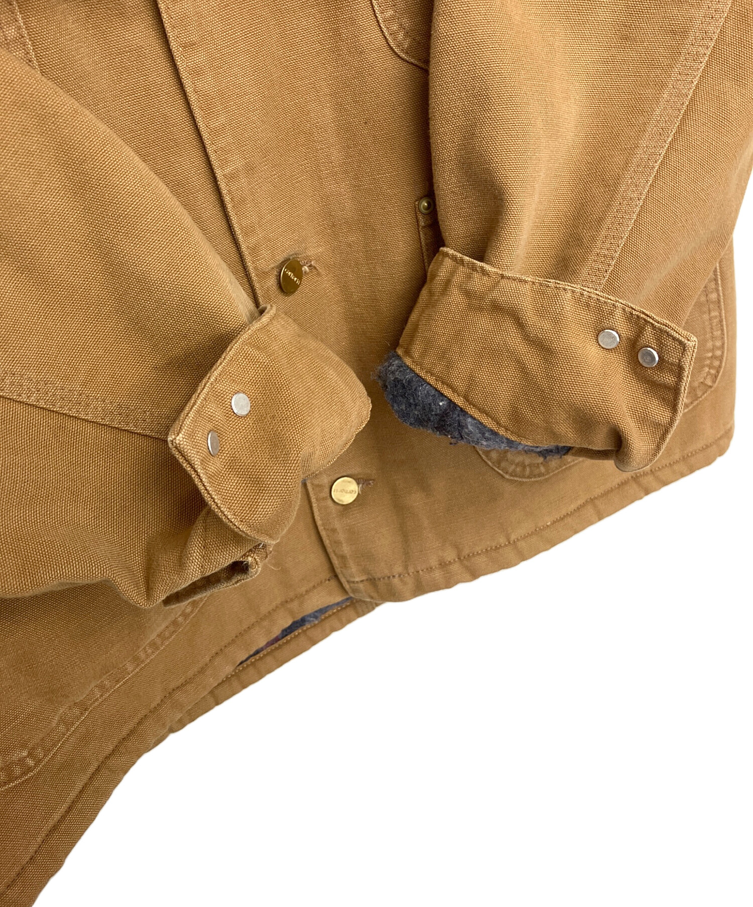 中古・古着通販】CarHartt (カーハート) 星タグ チョアコート ブラウン