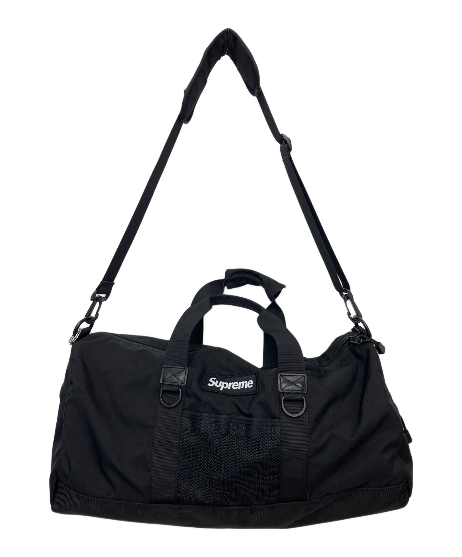 中古・古着通販】SUPREME (シュプリーム) ダッフルバッグ ブラック