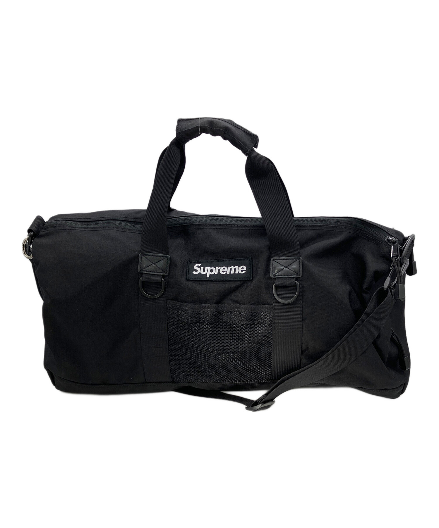 E*様 Supreme ブラック ダッフルバッグ 中古・古着通販】SUPREME (シュプリーム) ダッフルバッグ ブラック