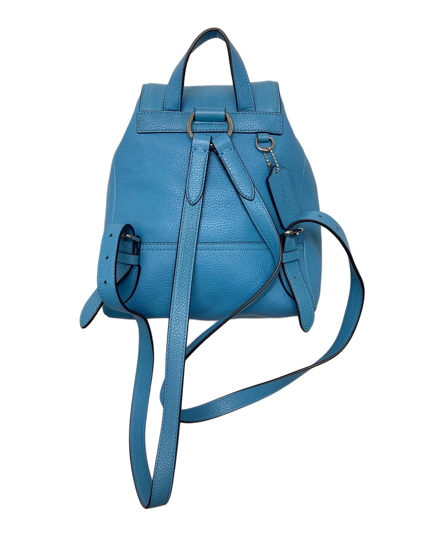 コーチ　リュック　未使用品 中古・古着通販】COACH (コーチ) ミニリュック スカイブルー｜ブランド