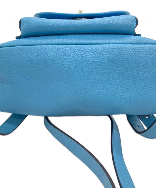 中古・古着通販】COACH (コーチ) ミニリュック スカイブルー|ブランド 中古・古着通販】COACH (コーチ) ミニリュック スカイブルー|ブランド