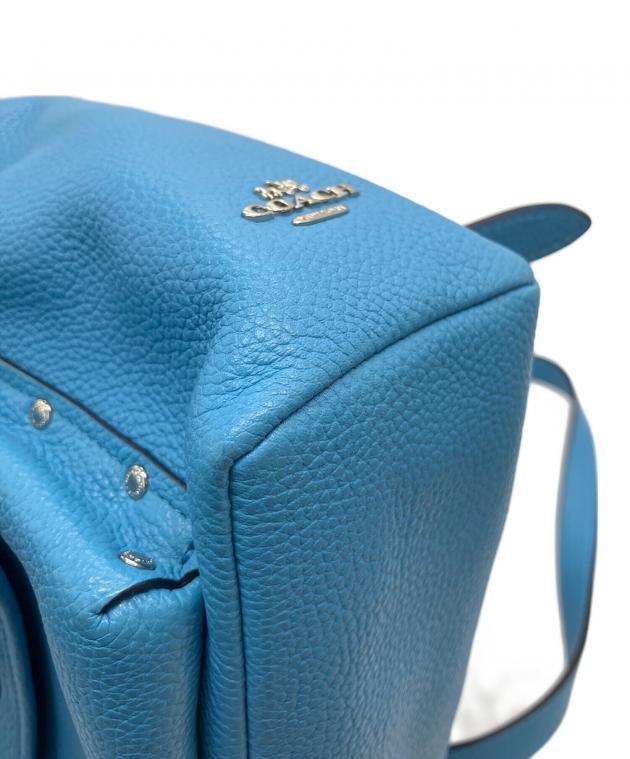中古・古着通販】COACH (コーチ) ミニリュック スカイブルー｜ブランド