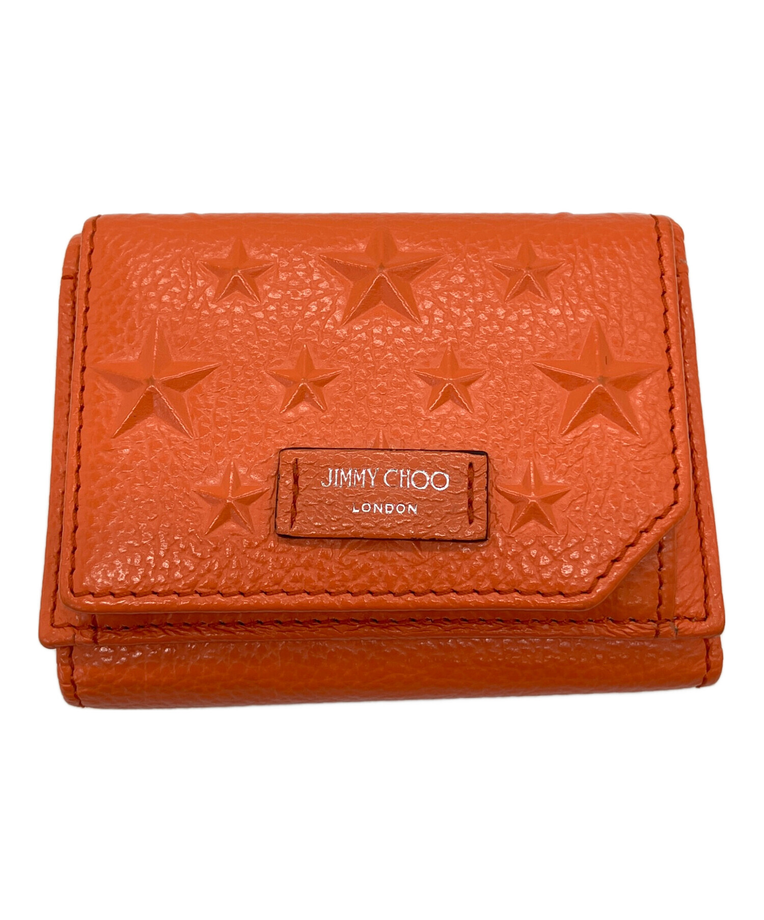 中古・古着通販】JIMMY CHOO (ジミーチュウ) スターエンボス 3つ折り
