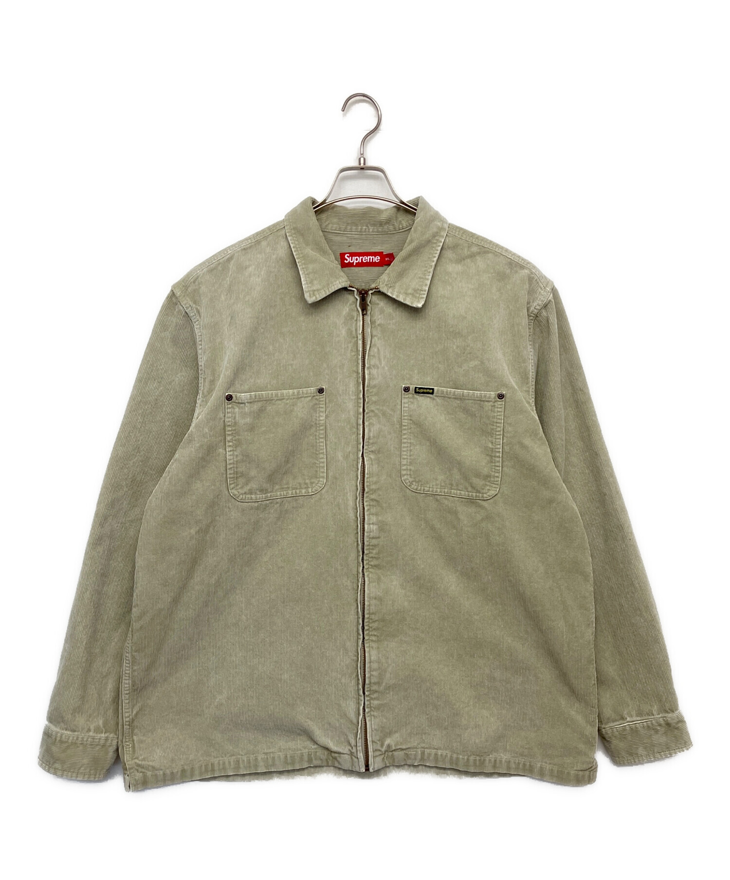 中古・古着通販】SUPREME (シュプリーム) Washed Corduroy Zip Up