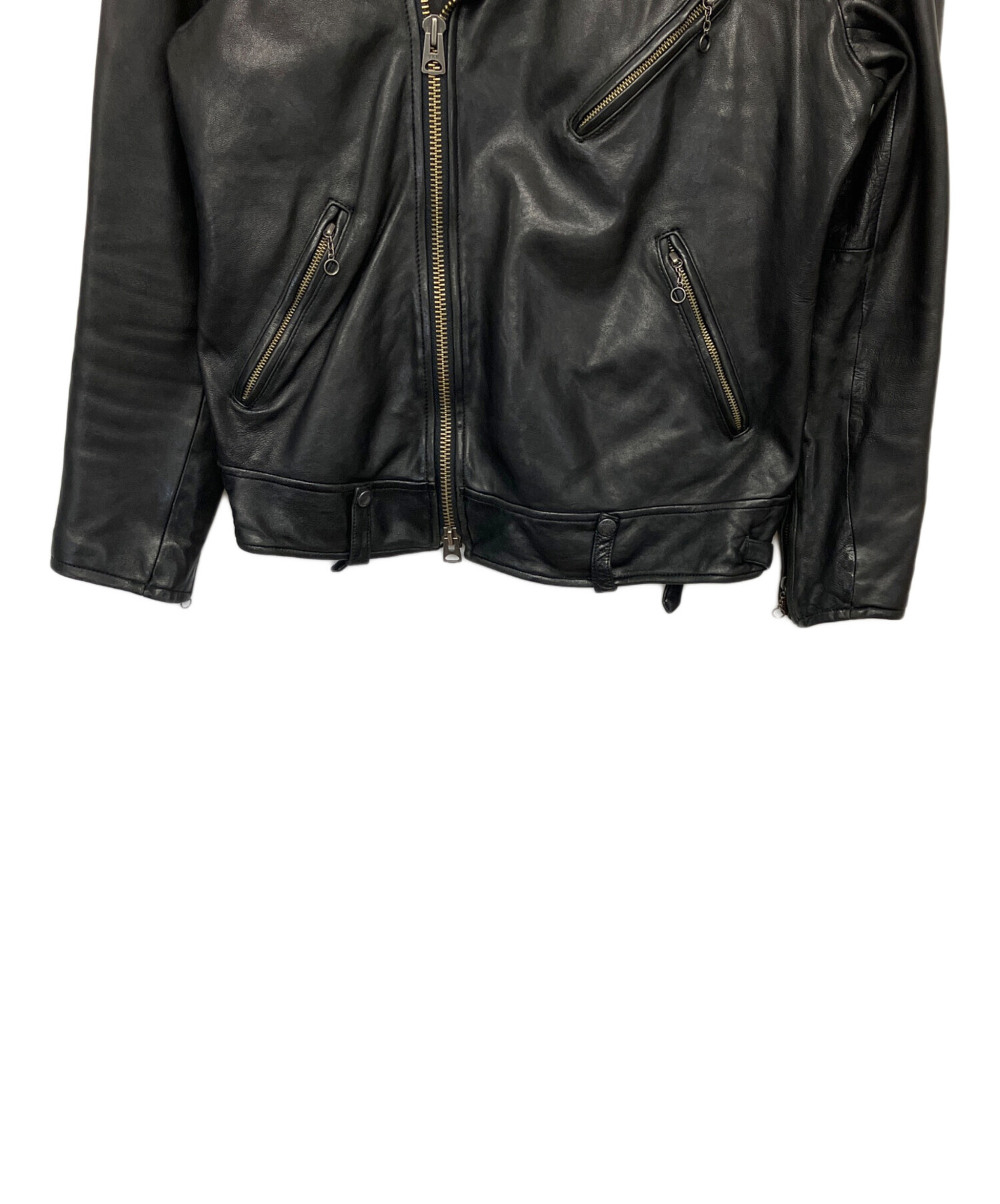 中古・古着通販】AVIREX (アヴィレックス) ダブルライダースジャケット