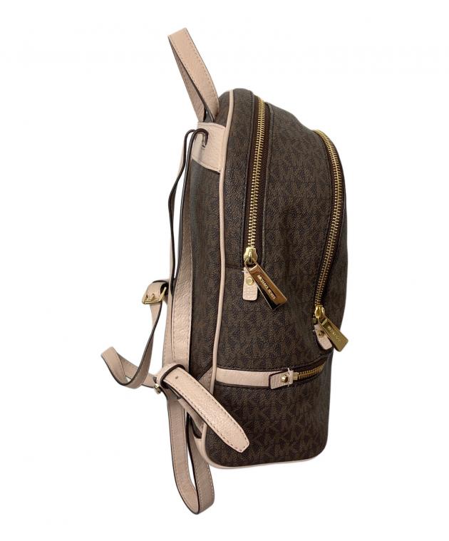 新品未使用MICHAEL KORS リュックにゃんさん專用 中古・古着通販】MICHAEL KORS (マイケル・コース) リュック ブラウン