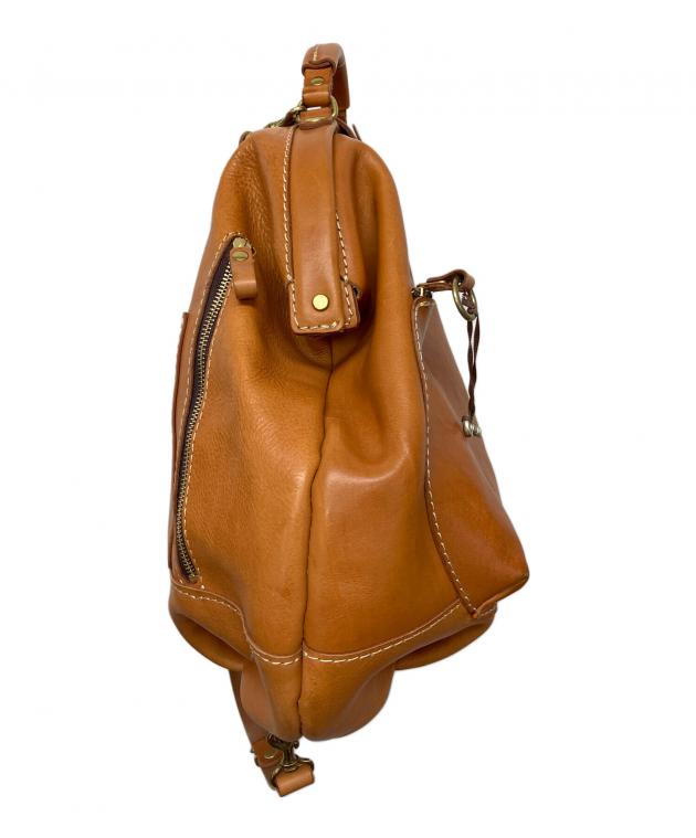 中古・古着通販】Herz (ヘルツ) わんぱくリュック ブラウン｜ブランド