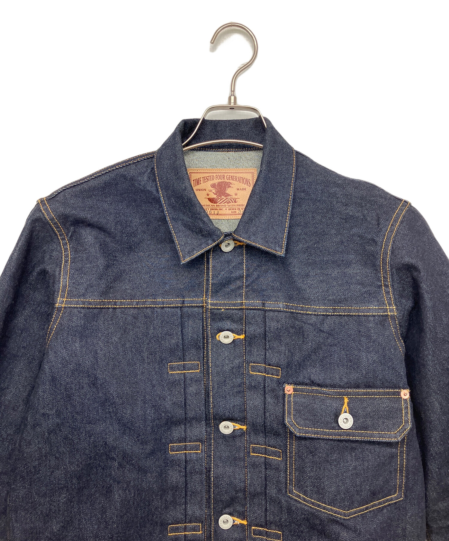 中古・古着通販】Schott (ショット) 961J デニムジャケット ネイビー