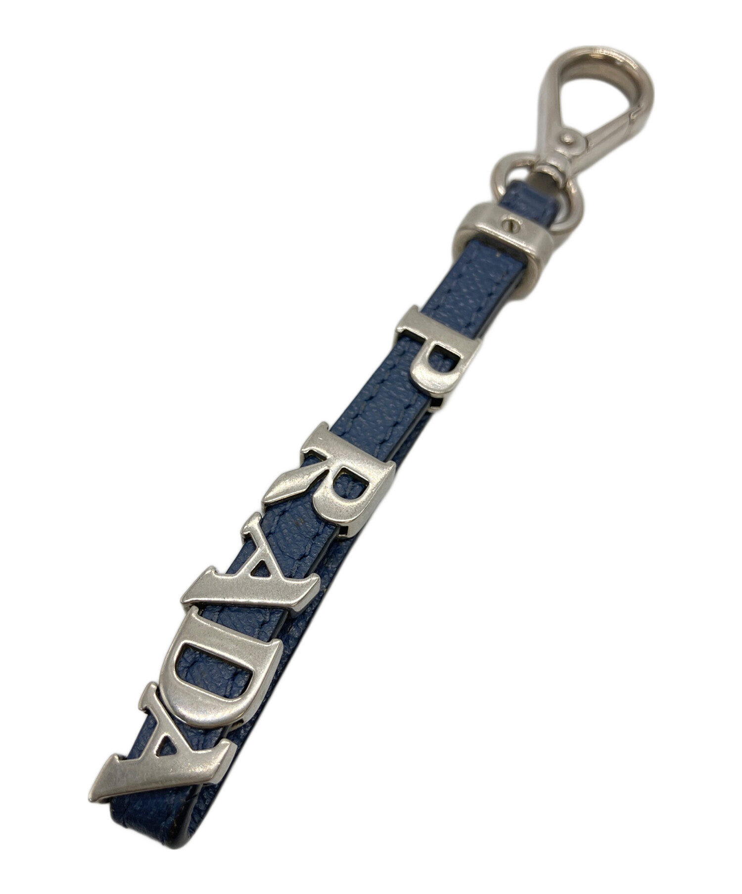 やんぬPRADA キーリング　ネイビー 中古・古着通販】PRADA (プラダ) キーリング ネイビー｜ブランド・古着