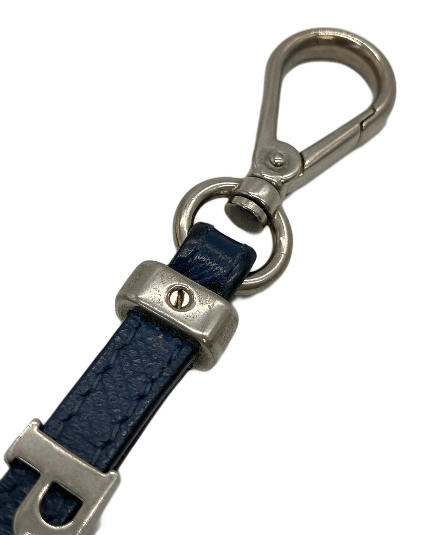 中古・古着通販】PRADA (プラダ) キーリング ネイビー|ブランド・古着 中古・古着通販】PRADA (プラダ) キーリング ネイビー|ブランド・古着