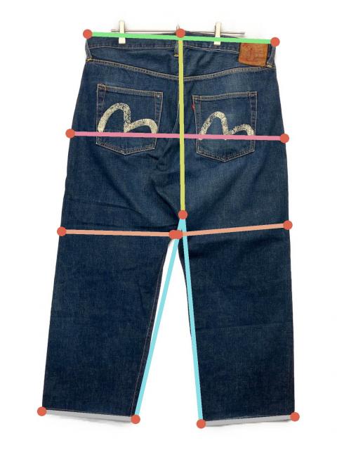 中古・古着通販】EVISU (エヴィス) 2501XX デニムパンツ インディゴ