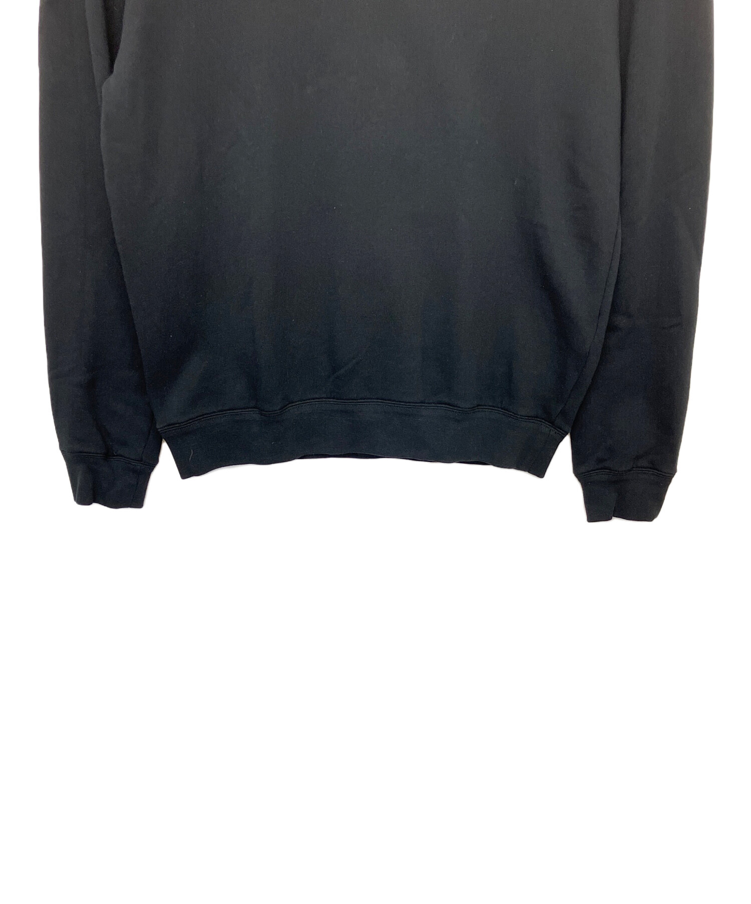 中古・古着通販】VERSACE (ヴェルサーチェ) ロゴスウェット ブラック