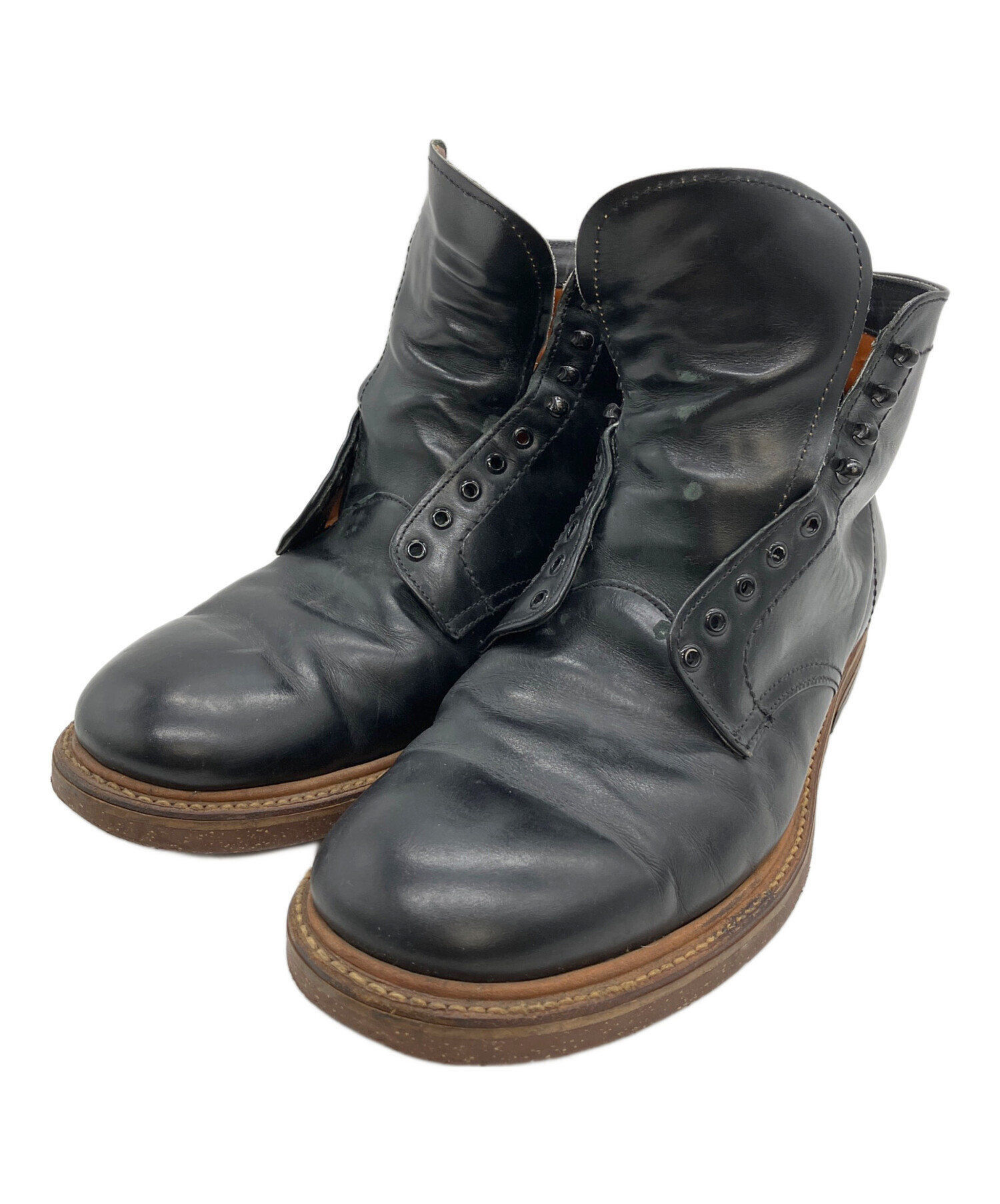 中古・古着通販】ALDEN (オールデン) BEAMS MUNSON BOOTS レザーブーツ 