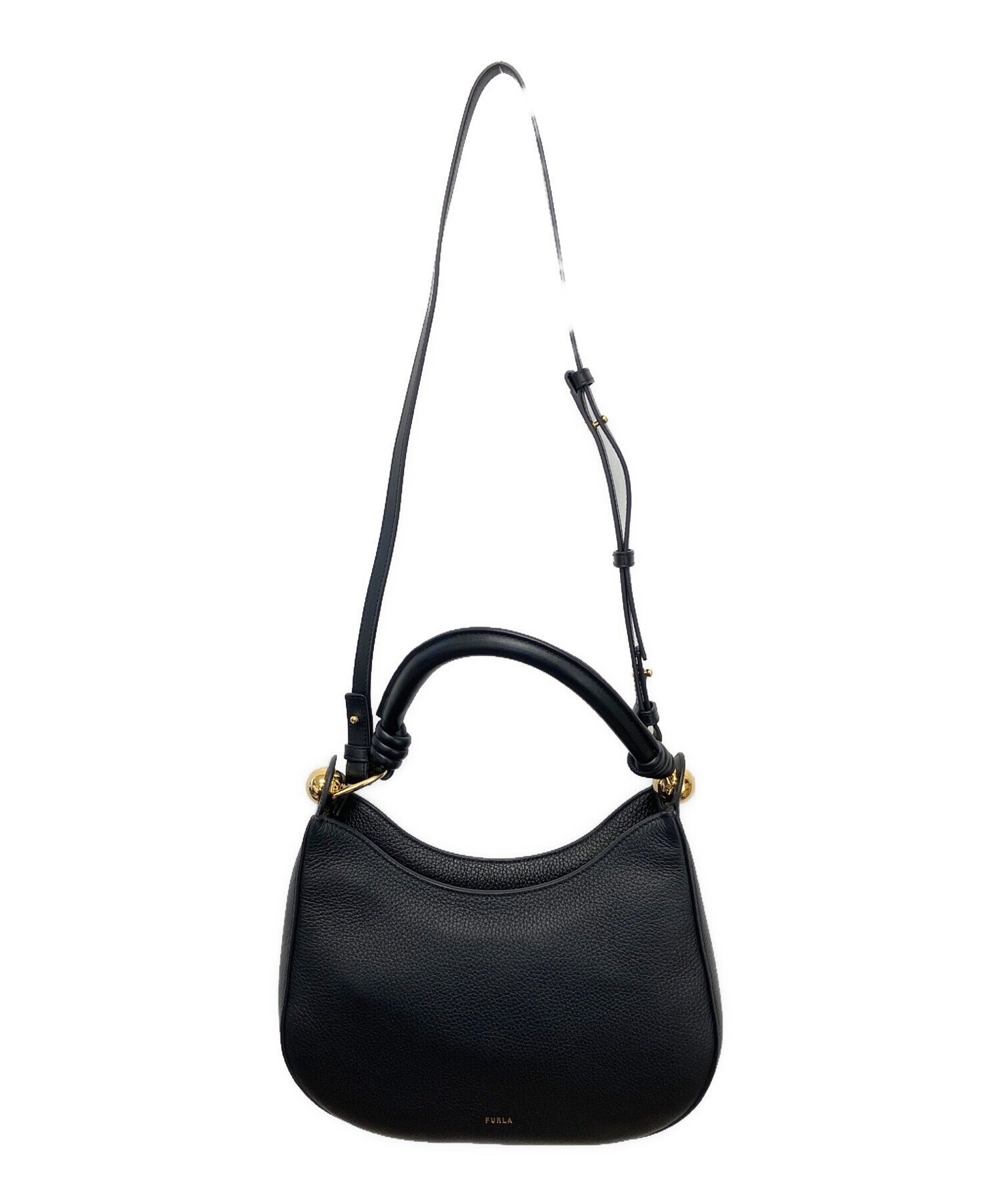 中古・古着通販】FURLA (フルラ) 2WAYショルダーバッグ ブラック