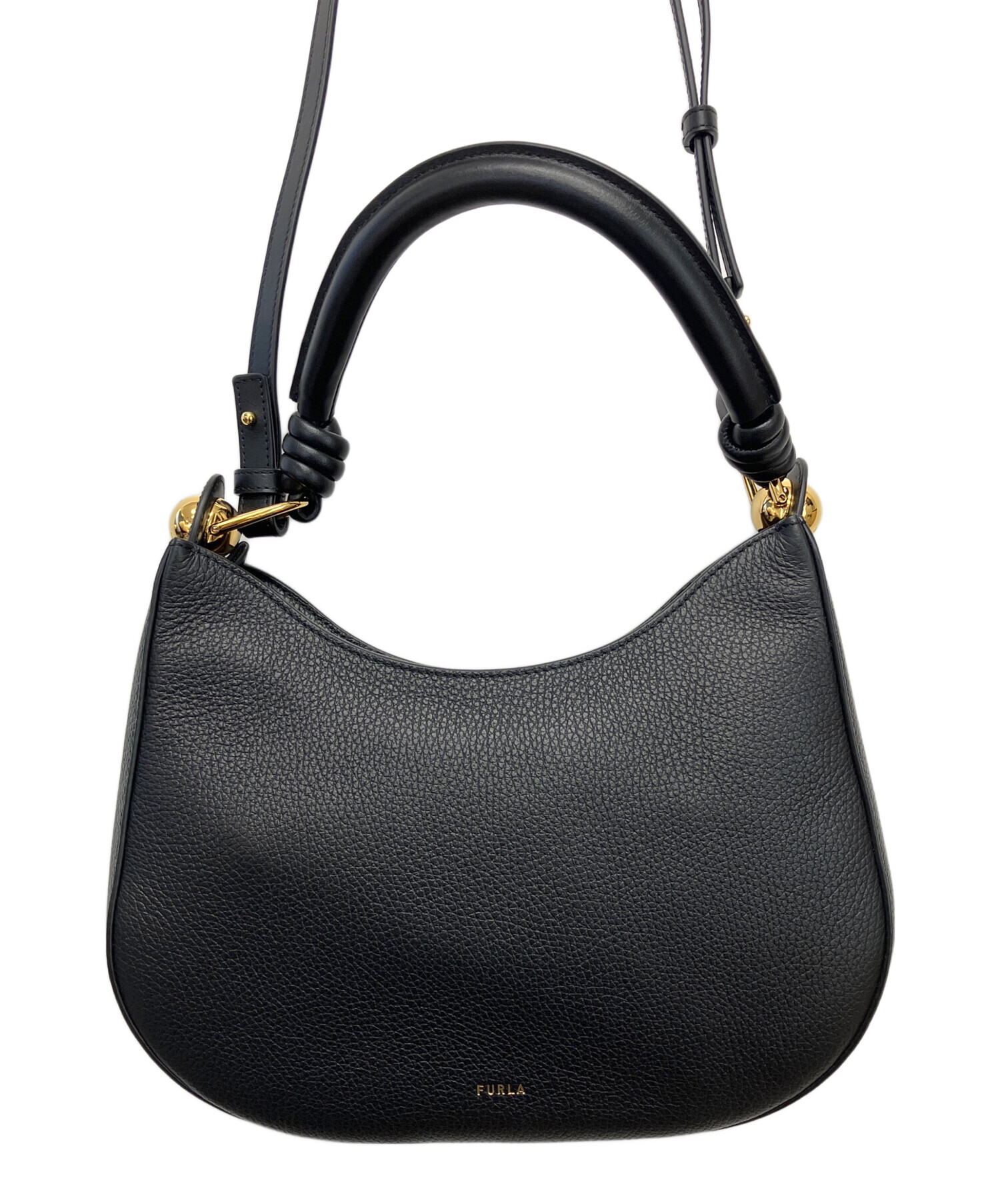 中古・古着通販】FURLA (フルラ) 2WAYショルダーバッグ ブラック