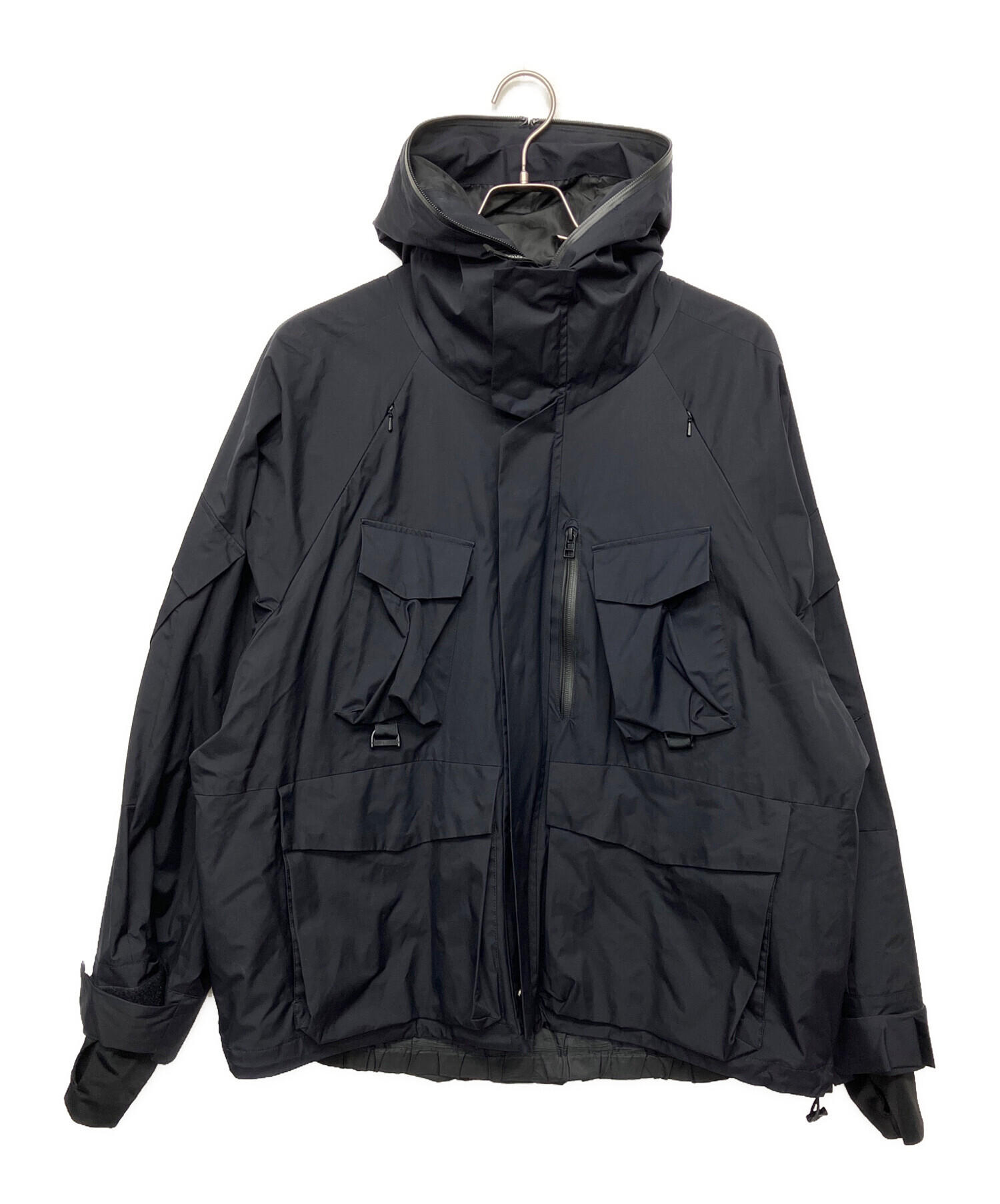 中古・古着通販】ROTOL (ロトル) ナイロンジャケット ブラック サイズ