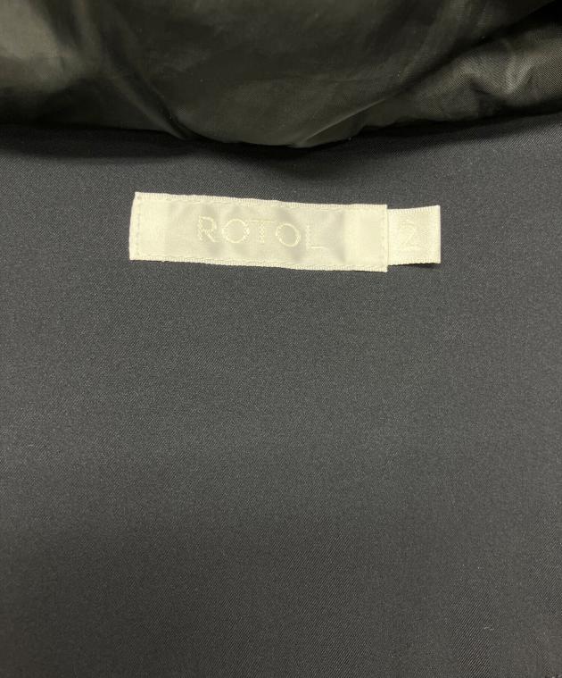中古・古着通販】ROTOL (ロトル) ナイロンジャケット ブラック サイズ