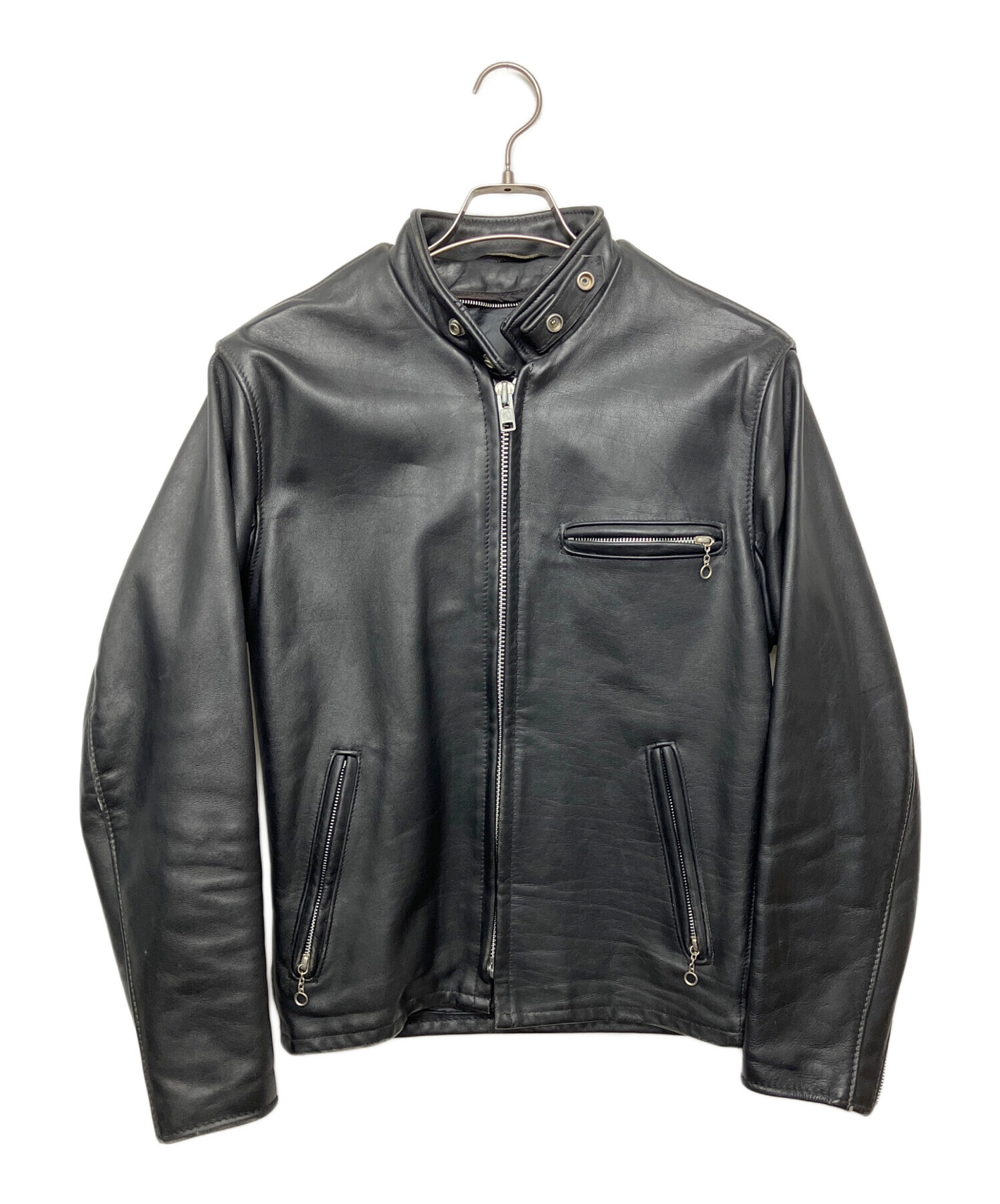 中古・古着通販】Schott (ショット) シングルライダースジャケット