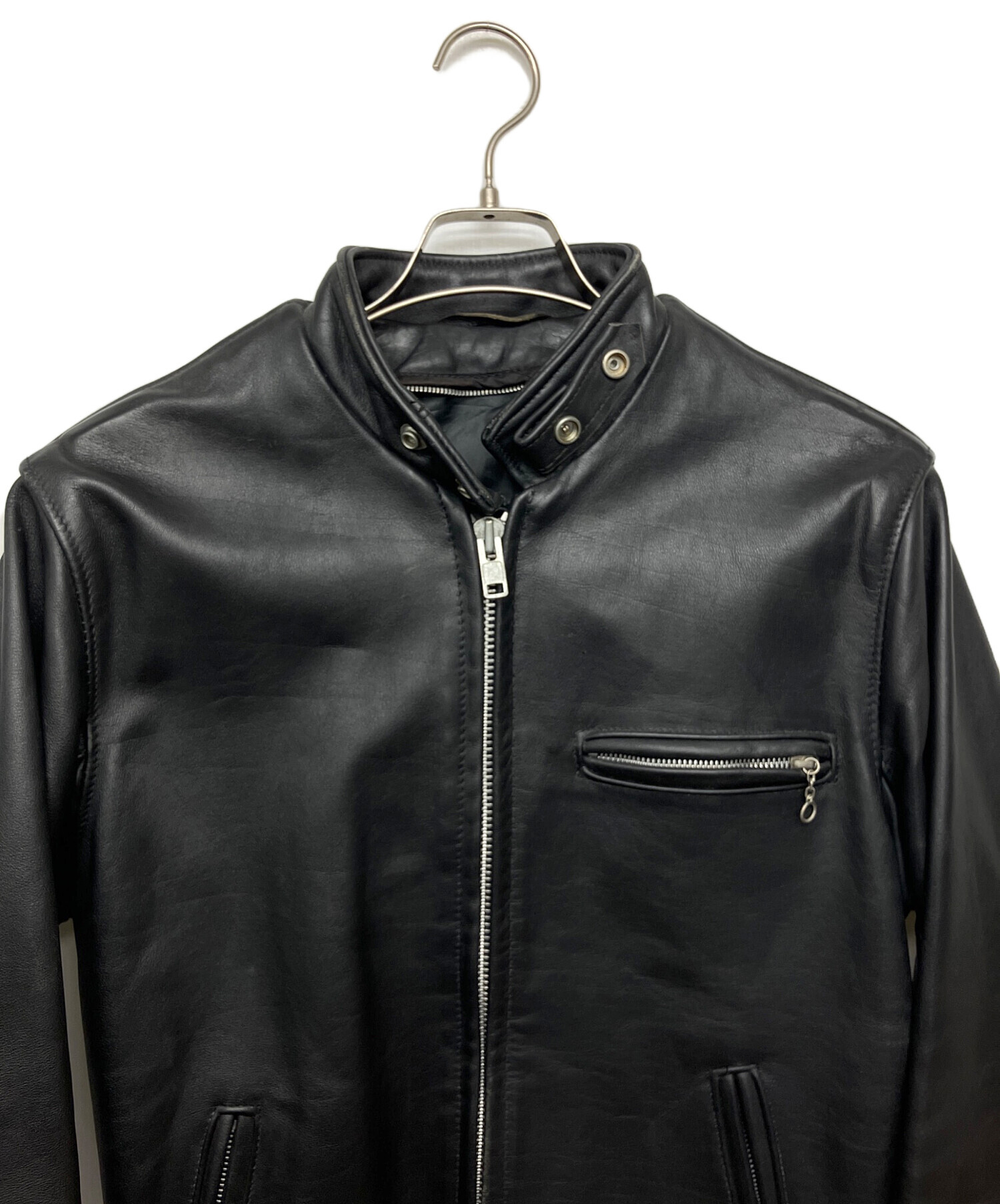 中古・古着通販】Schott (ショット) シングルライダースジャケット 