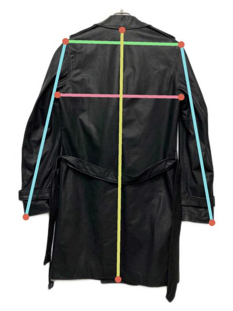 中古・古着通販】QUAI DE VALMY (ケドゥバルミー) レザーコート