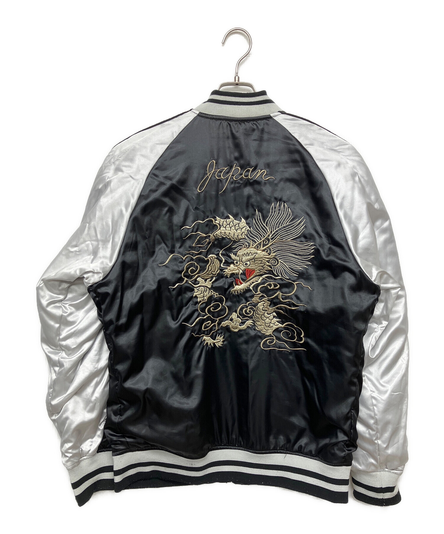 中古・古着通販】ALPHA (アルファ) リバーシブルスカジャン ブラック
