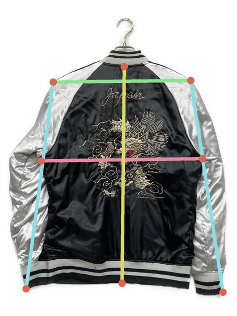 中古・古着通販】ALPHA (アルファ) リバーシブルスカジャン ブラック