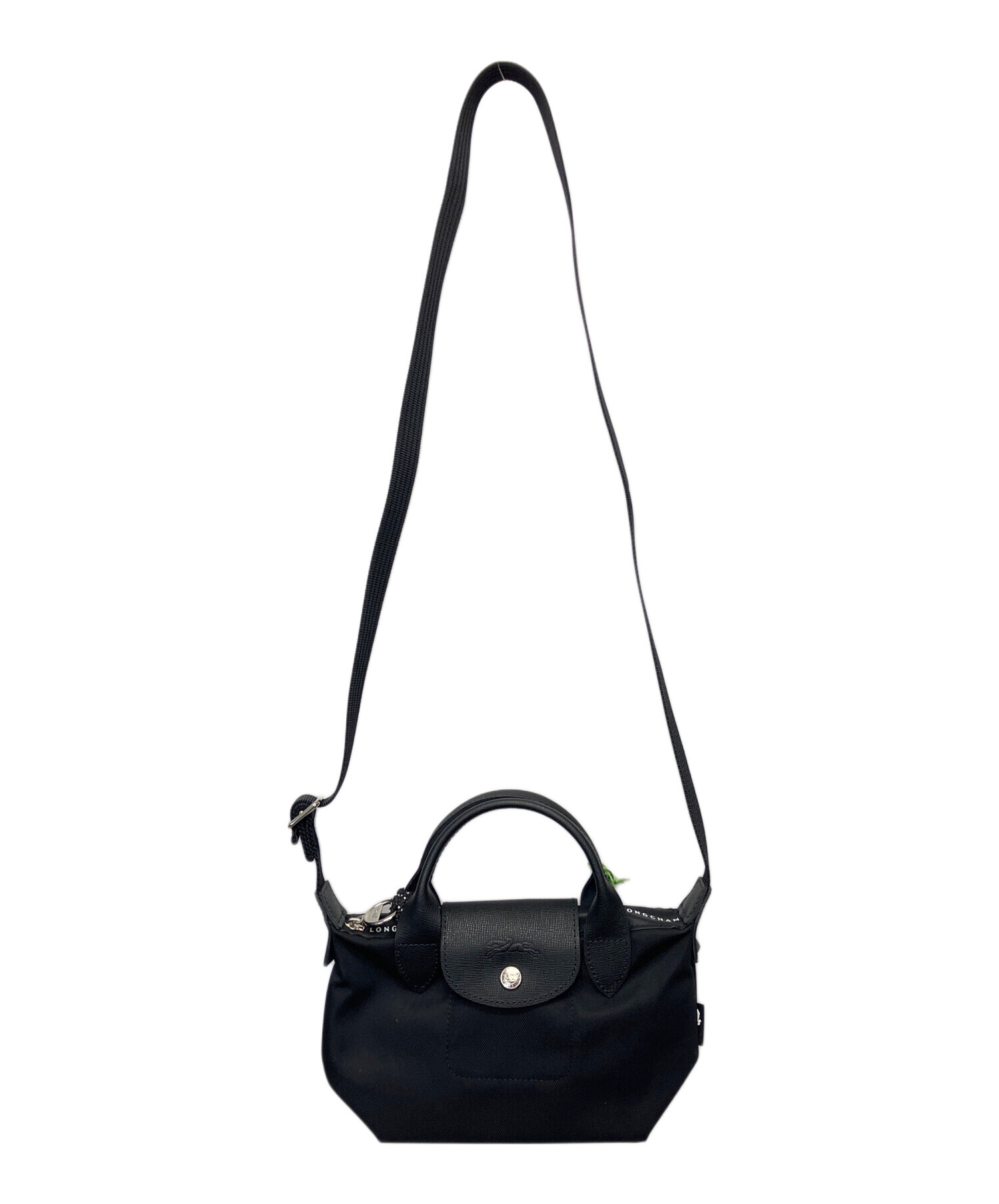 中古・古着通販】LONGCHAMP (ロンシャン) ルプリアージュXS ブラック 