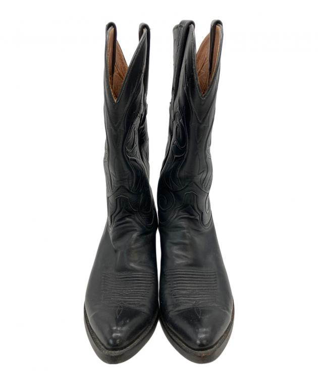 中古・古着通販】LUCCHESE (ルケーシー) ウェスタンブーツ ブラック 